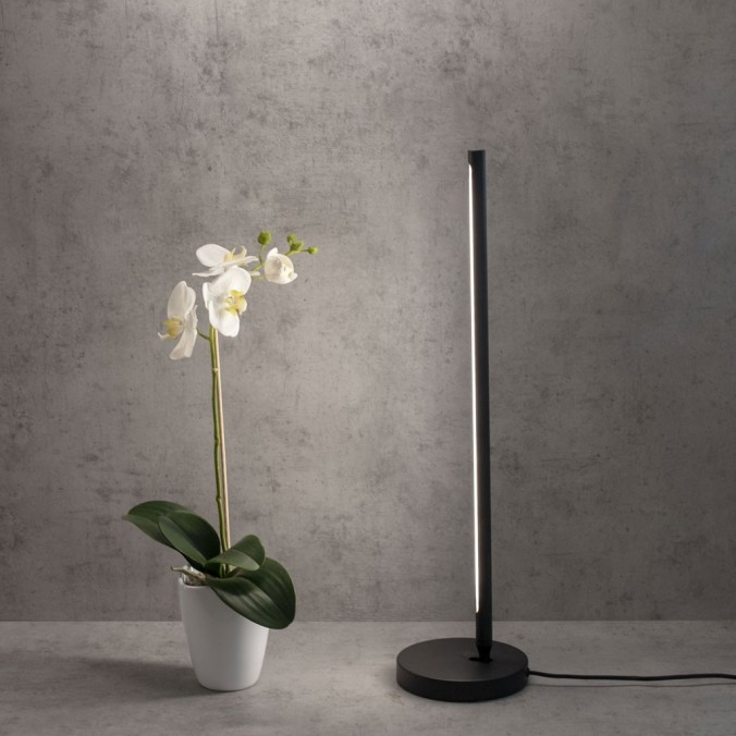 Lámpara de MESA Torch negro LED 11W