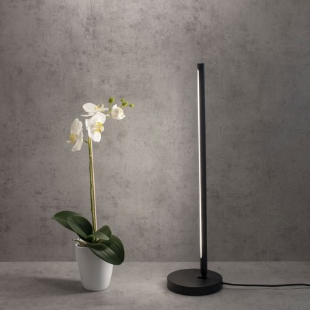 Lámpara de MESA Torch negro LED 11W