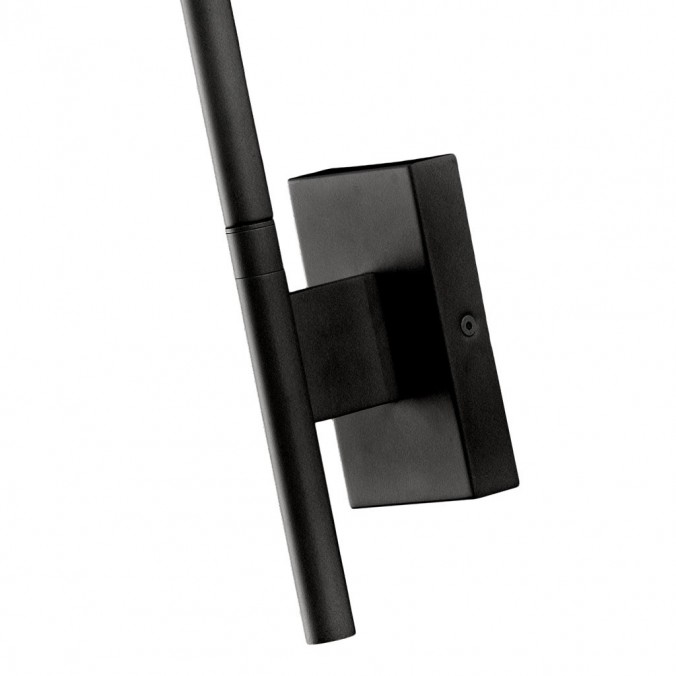 Lámpara aplique Torch negro LED 6W Lámpara aplique Torch negro LED 6W