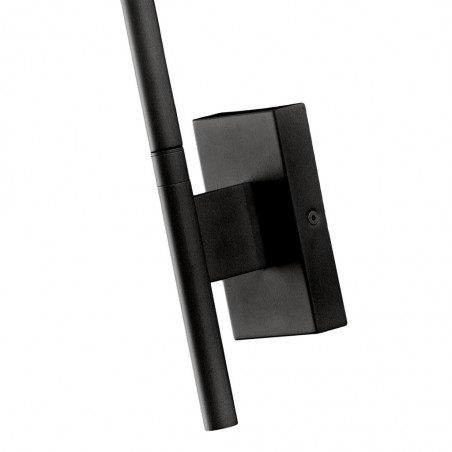 Lámpara aplique Torch negro LED 6W