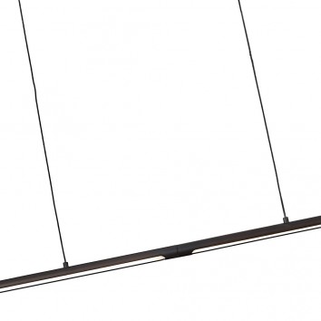 Lámpara de techo suspensión Torch negro LED 22W 2