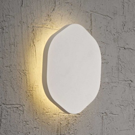 Aplique de pared o techo hexagonal LED 19cm blanco