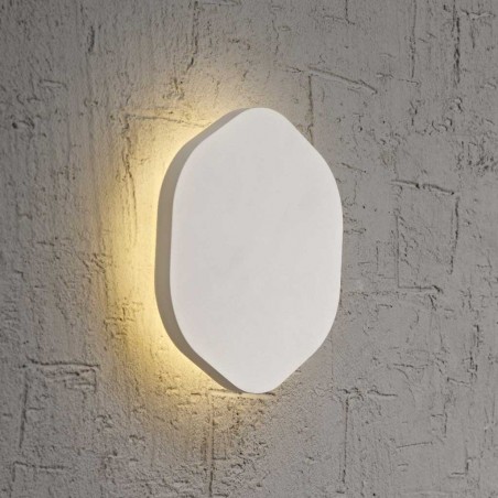 Aplique de pared o techo hexagonal LED 14cm blanco