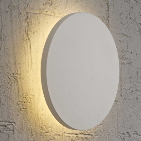 Aplique de pared o techo LED redondo 38cm blanco