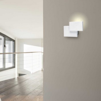 Aplique de pared diseño rectangular LED 5W 2