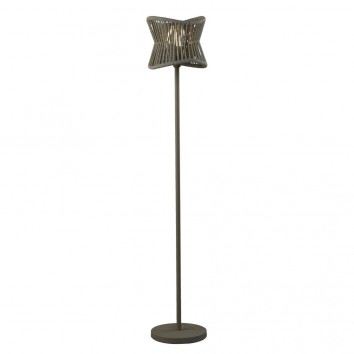 Lámpara de pie exterior 178cm serie Polinesia
