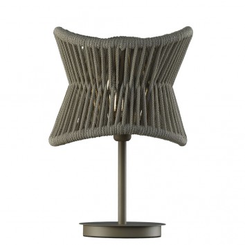 Lámpara de mesa 50cm serie Polinesia IP44
