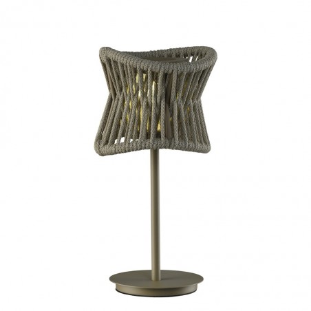 Lámpara de mesa recargable serie Polinesia LED 2W