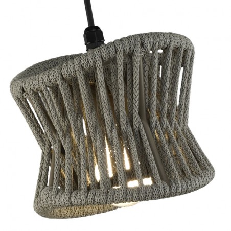 Lámpara de techo 18cm serie Polinesia IP44