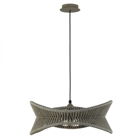 Lámpara de techo 60cm serie Polinesia IP44