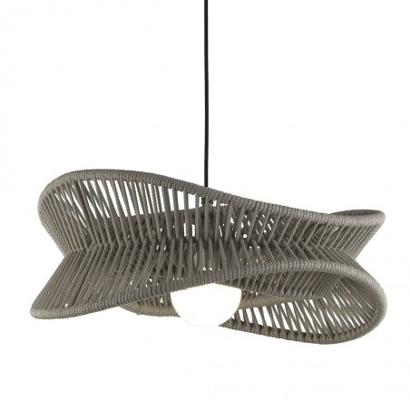 Lámpara de techo 60cm serie Polinesia IP44