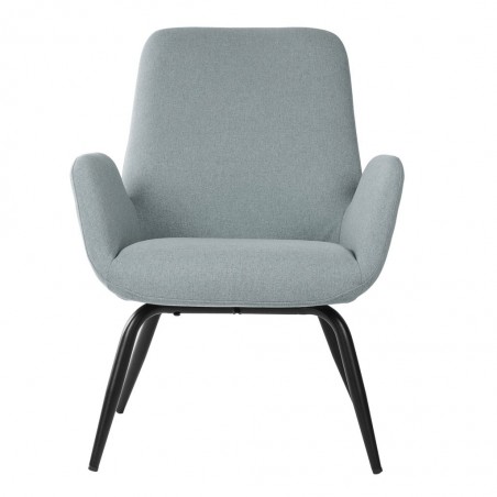 Sillón diseño contemporaneo color menta 65x69x84h