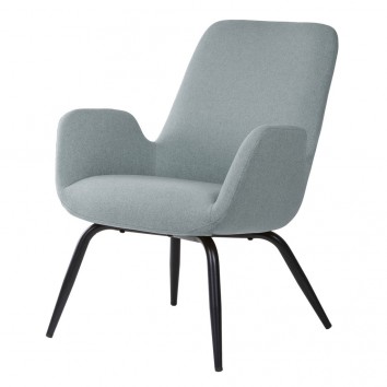 Sillón diseño contemporaneo color menta 65x69x84h