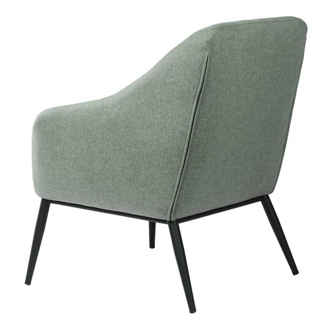 Sillón diseño contemporaneo tono menta 68x70x80h