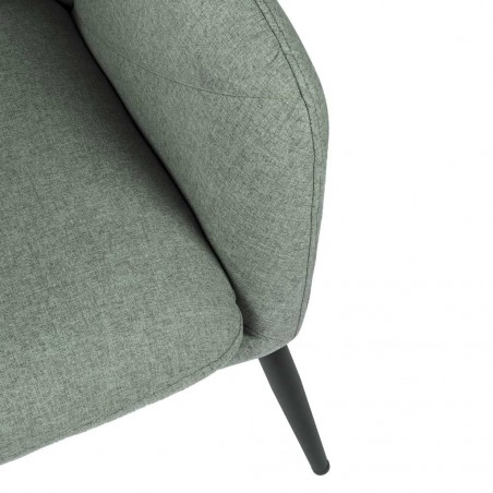 Sillón diseño contemporaneo tono menta 68x70x80h