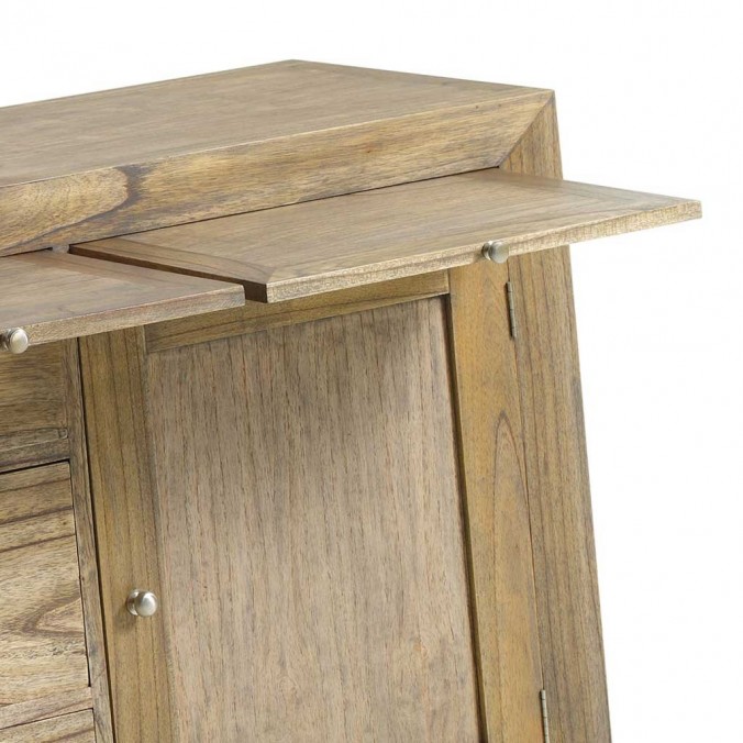 Aparador estilo colonial 4 cajones y 2 puertas 160x40x80h Aparador estilo colonial 4 cajones y 2 puertas 160x40x80h