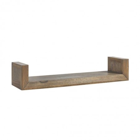 Estantería de pared estilo colonial 80x20x15h