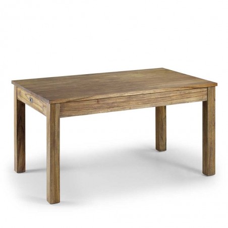 Mesa de comedor fija de estilo colonial 150x90x78h