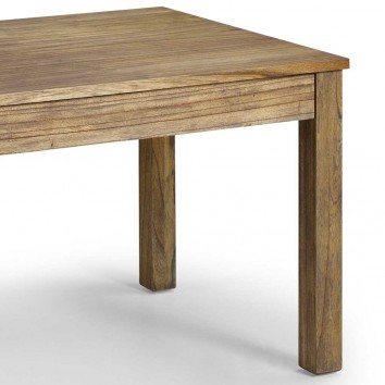 Mesa de comedor fija de estilo colonial 150x90x78h 2