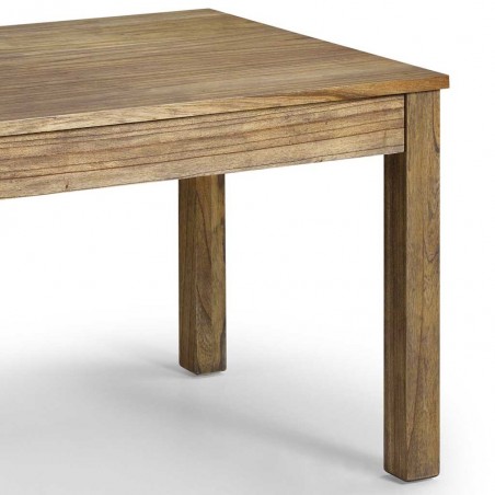 Mesa de comedor fija de estilo colonial 150x90x78h