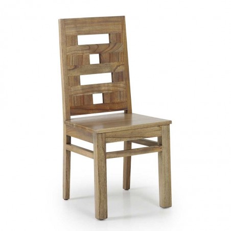 Silla de comedor estilo colonial 45x55x100h