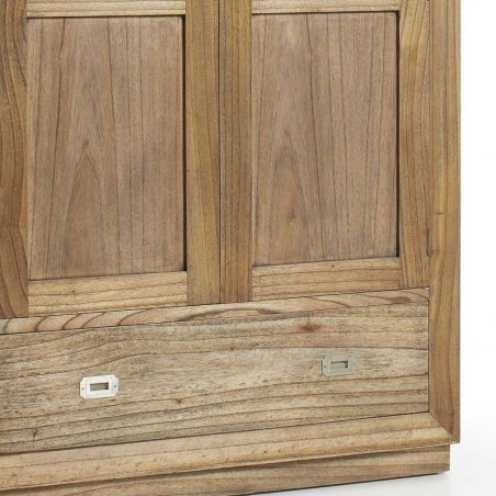 Armario de estilo colonial 7 cajones 108x50x200h