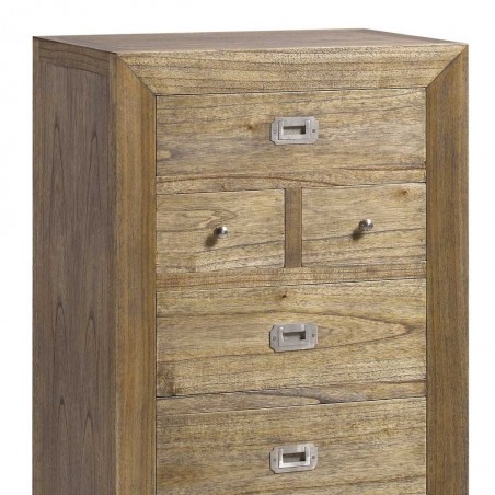 Sinfonier de estilo colonial 6 cajones 60x45x110h