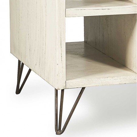 Escritorio de estilo rústico vintage 125x60x77h