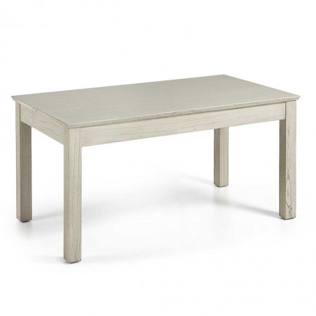 Mesa de comedor extensible estilo rústico 160-220cm x 90cm