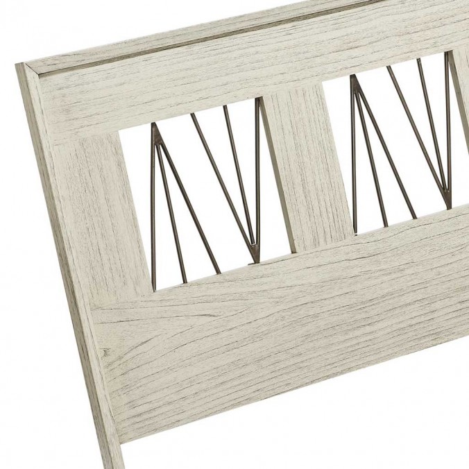 Cabezal estilo rústico vintage 168x130h