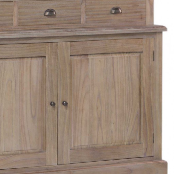 Vitrina de estilo provenzal madera maciza 130x47x215h Vitrina de estilo provenzal madera maciza 130x47x215h