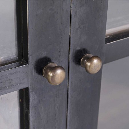 Buffet de estilo provenzal madera maciza 200x47x90h