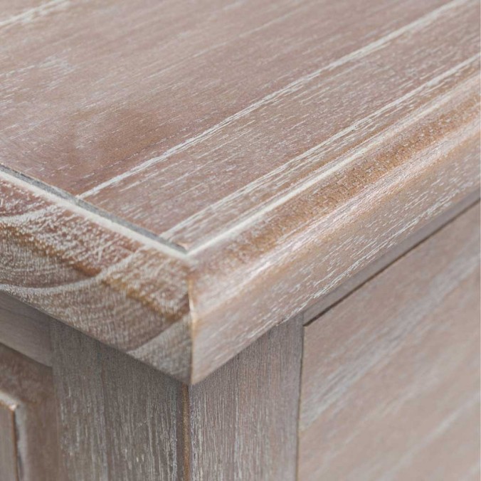 Buffet de estilo provenzal madera maciza 200x47x90h