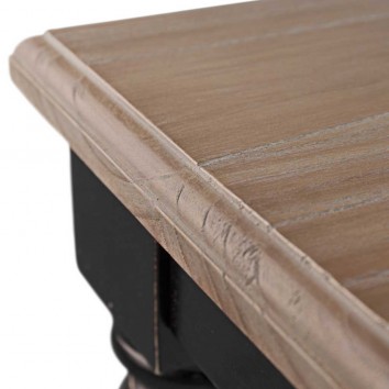 Mesa de comedor estilo provenzal madera maciza 200x90x78h 2