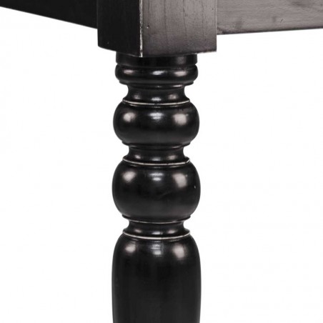 Mesa de comedor estilo provenzal madera maciza 170x90x78h