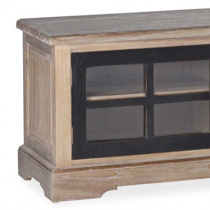 Mueble TV estilo provenzal madera maciza 170x42x50h