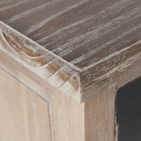 Mueble TV estilo provenzal madera maciza 170x42x50h