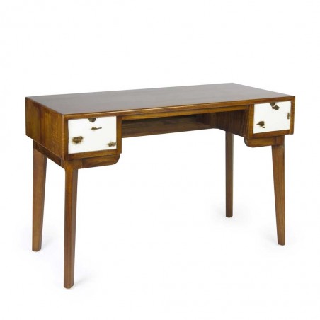 Escritorio de estilo nórdico vintage 120x55x76h