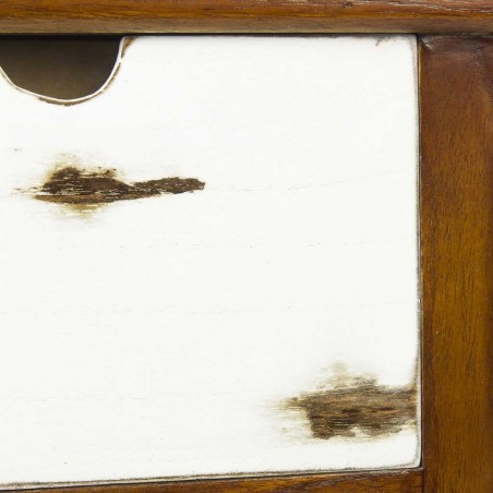 Escritorio de estilo nórdico vintage 120x55x76h