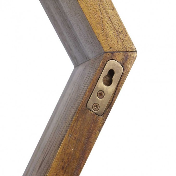 Estantería de pared hexagonal 40x25x40h