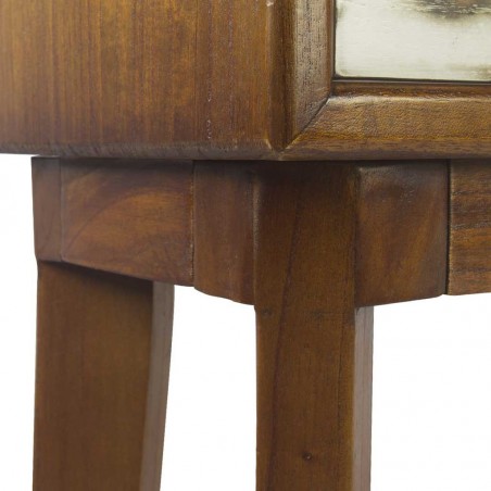 Consola de estilo nórdico vintage 110x30x80h