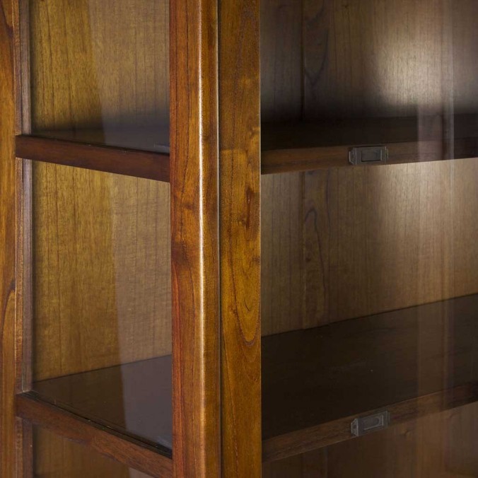 Vitrina 6 cajones de estilo nórdico vintage 110x30x80h