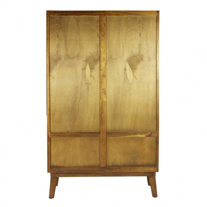 Vitrina 6 cajones de estilo nórdico vintage 110x30x80h