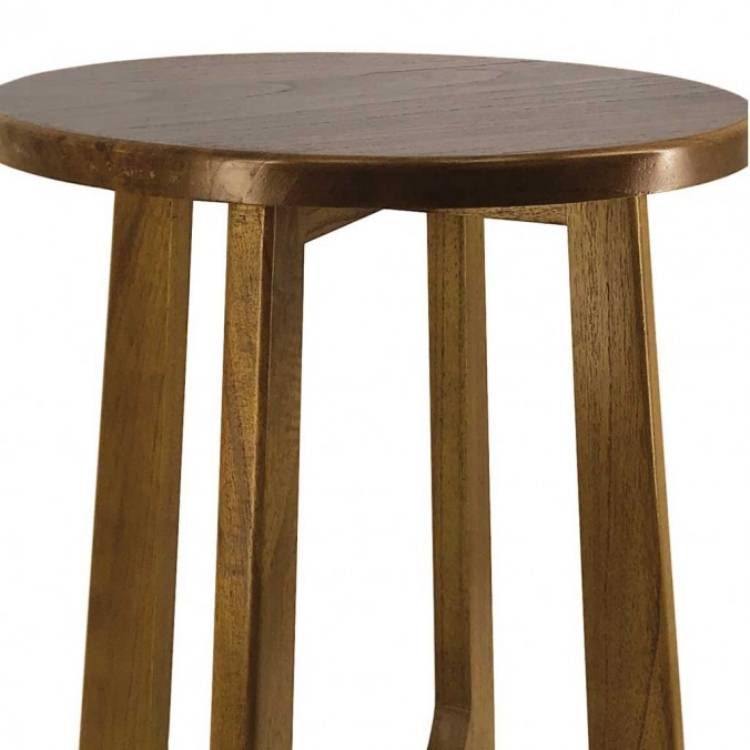 Mesita auxiliar estilo nórdico vintage 45x55h