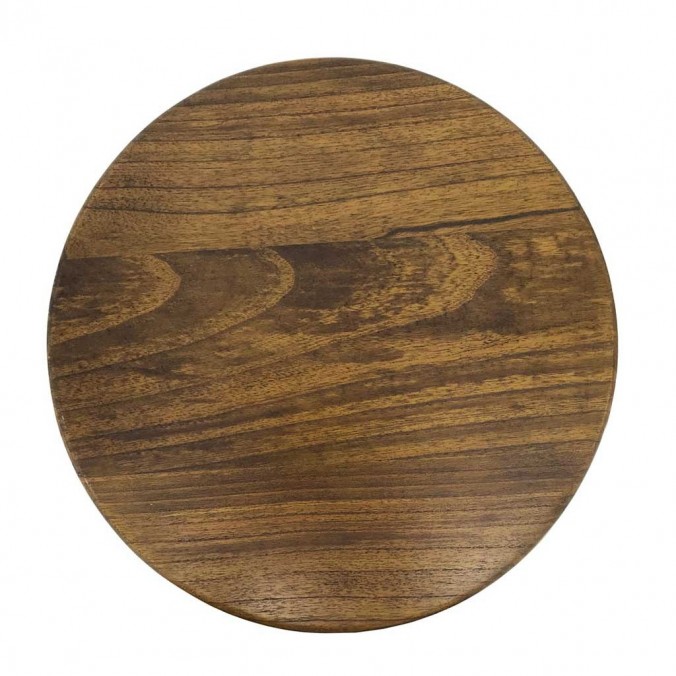 Mesita auxiliar estilo nórdico vintage 45x55h