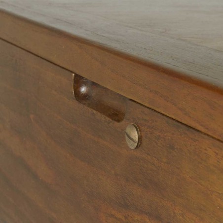 Mesa de centro elevable estilo nórdico vintage 115x60x45-65h