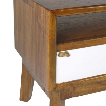 Mueble televisión de estilo nórdico vintage 140x40x50h