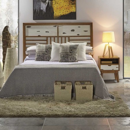 Cabezal de estilo nórdico vintage 165x135h