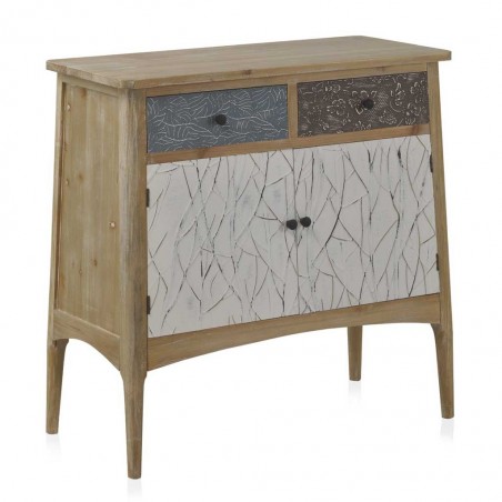 Pequeño aparador estilo rústico vintage  88x40x89h