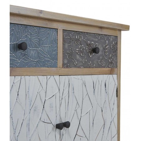 Pequeño aparador estilo rústico vintage  88x40x89h